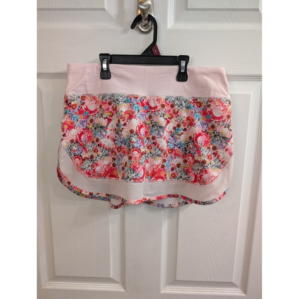 Lululemon Hottie Hot Skort Women Flowabunga Athletic Running Tennis - Size 6